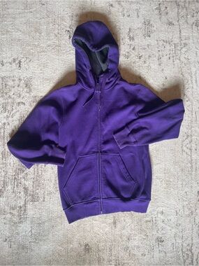 Champs Purple Full-Zip Hoodie